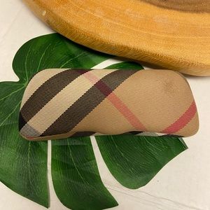 Burberry Nova Check Hard Case Sunglasses Eyeglasses